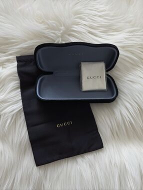 NEW GUCCI Sunglasses Slim Hard Velvet Case
